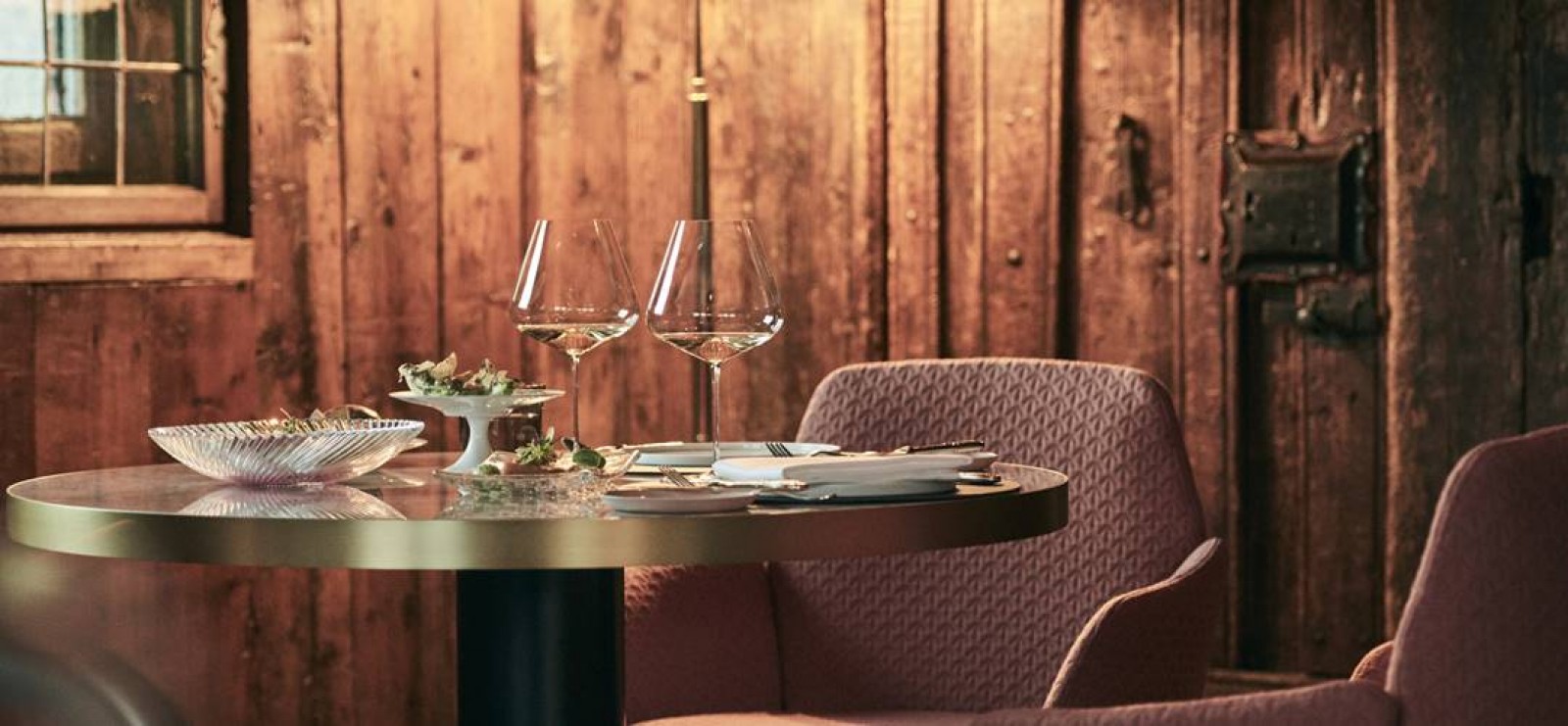 Dining room at IGNIV St. Moritz